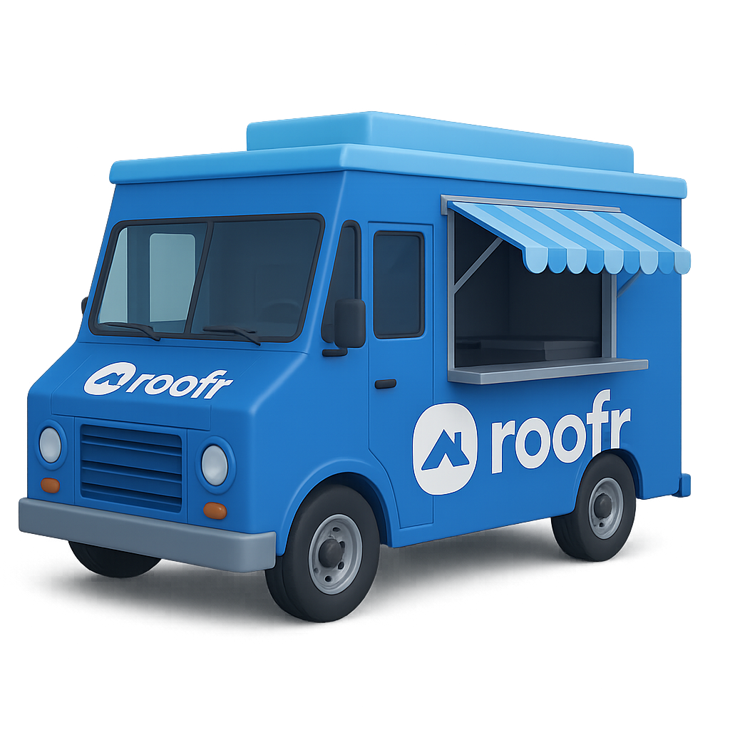 Roofr Food truck Roofr Food truck